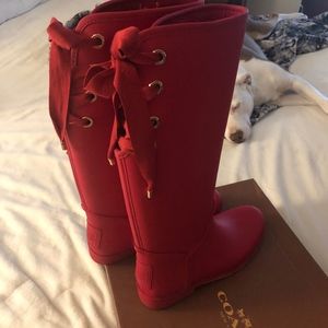Coach Rainboots
